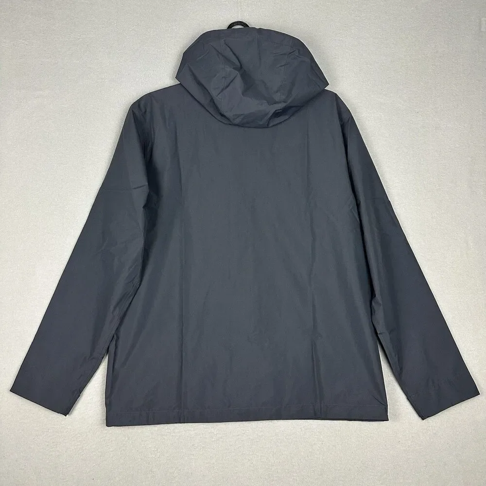 NEW Patagonia Men’s Jackson Glacier Rain Jacket Ink Black Small $249 - Picture 2 of 8